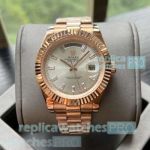 Replica Rolex Day-Date II Baguette diamonds 41mm Watch Rose Gold_th.jpg